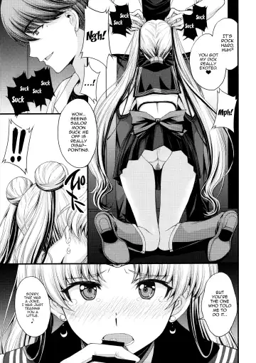 [Kitahara Aki] Usagi no Junjou!? Chin Make Bishoujo Senshi! |  As Innocent as a Bunny! The Pretty Guardian Loses to the Dick! Fhentai - Page 10