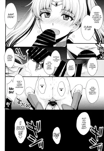 [Kitahara Aki] Usagi no Junjou!? Chin Make Bishoujo Senshi! |  As Innocent as a Bunny! The Pretty Guardian Loses to the Dick! Fhentai - Page 25