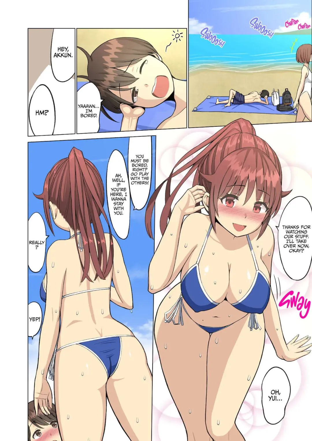 But I Loved Her... Summer Chapter: My Cheerleader Friend Got Taken by a Foreign Student Fhentai - Page 39