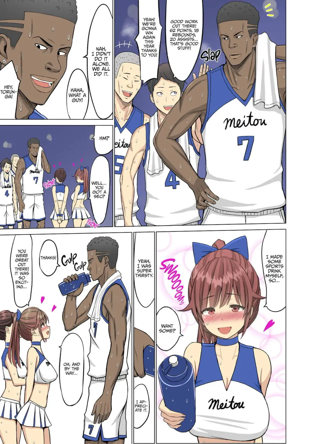 But I Loved Her... Summer Chapter: My Cheerleader Friend Got Taken by a Foreign Student Fhentai - Page 5