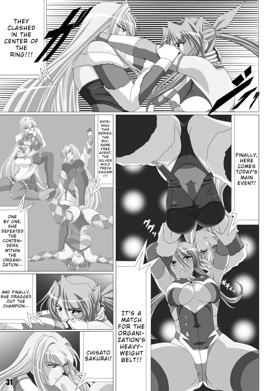 [N.o.p] Chisato Sakurai vs Freya Kagami (FALLIN' ANGELS4 (Wrestle Angels)) Fhentai.net - Page 2