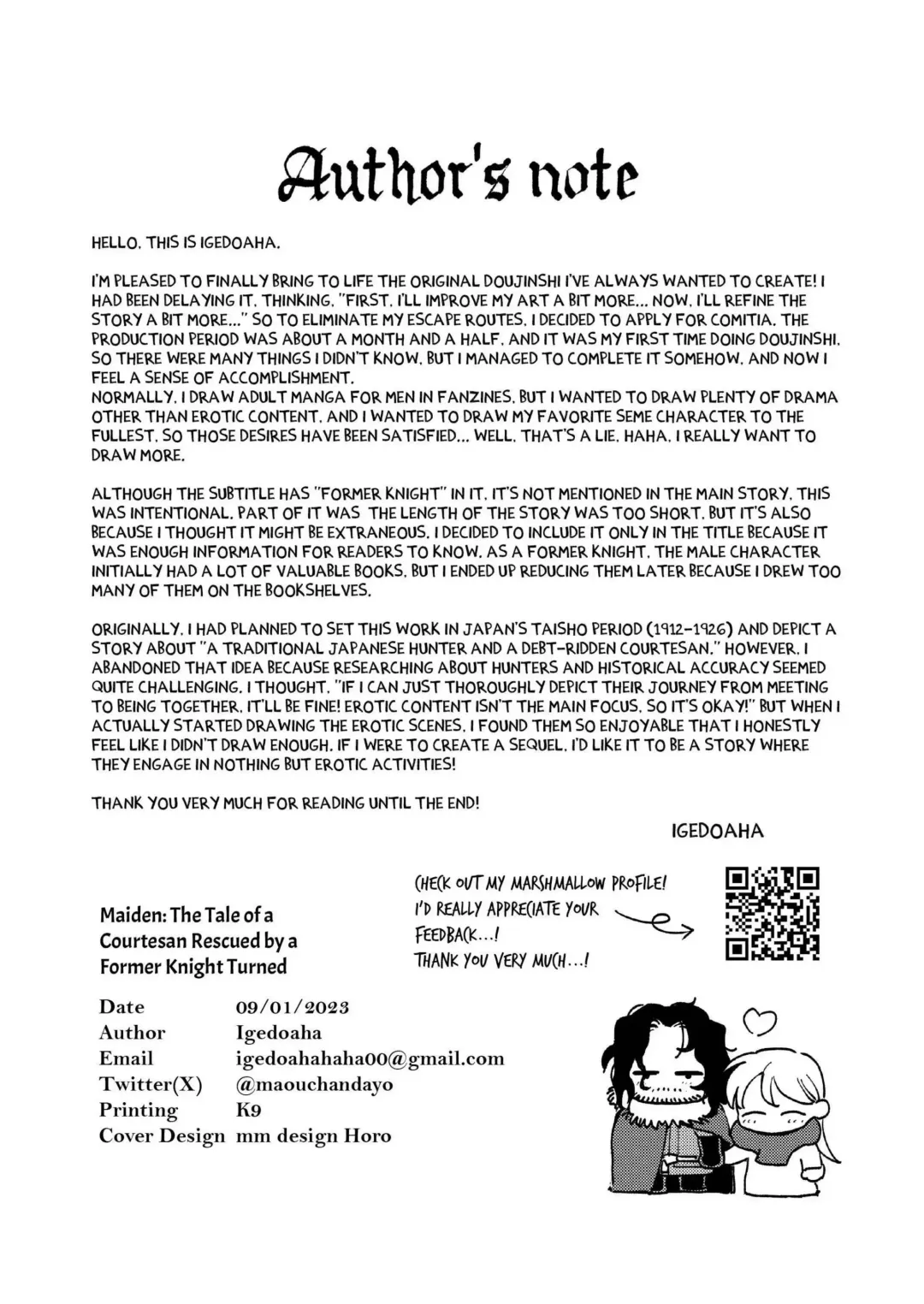 [Igedoaha] Maiden ~Shoufu ga Moto Kishi no Karyuudo ni Hirowareru Hanashi~ | Maiden: The Tale of a Courtesan Rescued by a Former Knight Turned Fhentai - Page 56