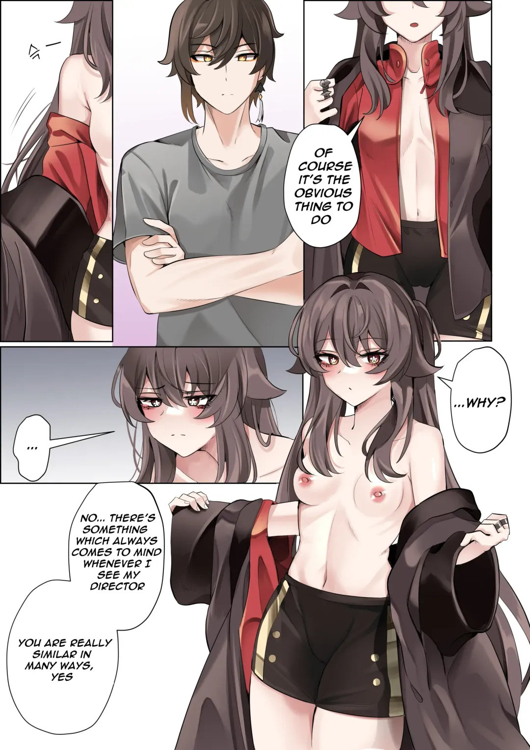 [Bubo] Contract (remake) - A Hu Tao x Zhongli Hentai Comic Fhentai - Page 11