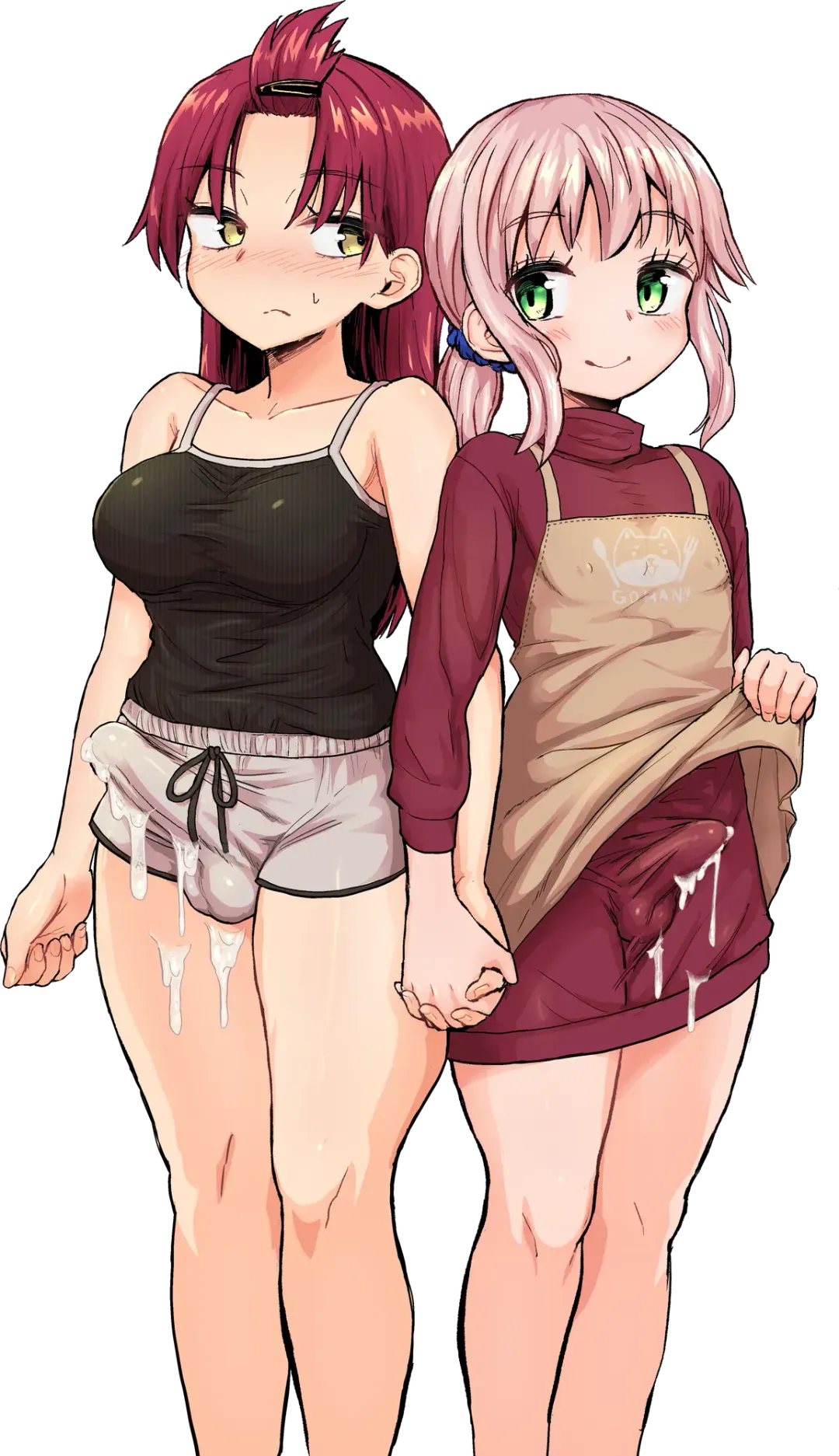 [Magifuro Konnyaku] Futanari Musume to Otokonoko ga Icha Love suru Hanashi Fhentai - Page 18