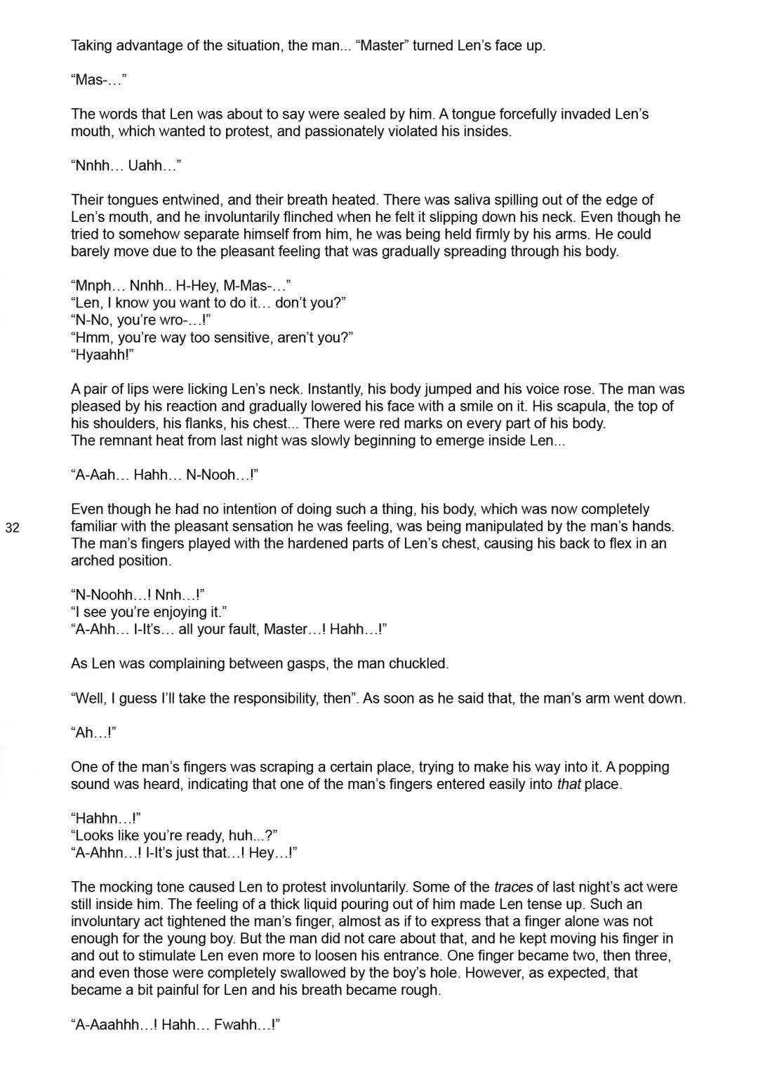 Yoru wa Omoikkiri Len-kyun! Fhentai - Page 32