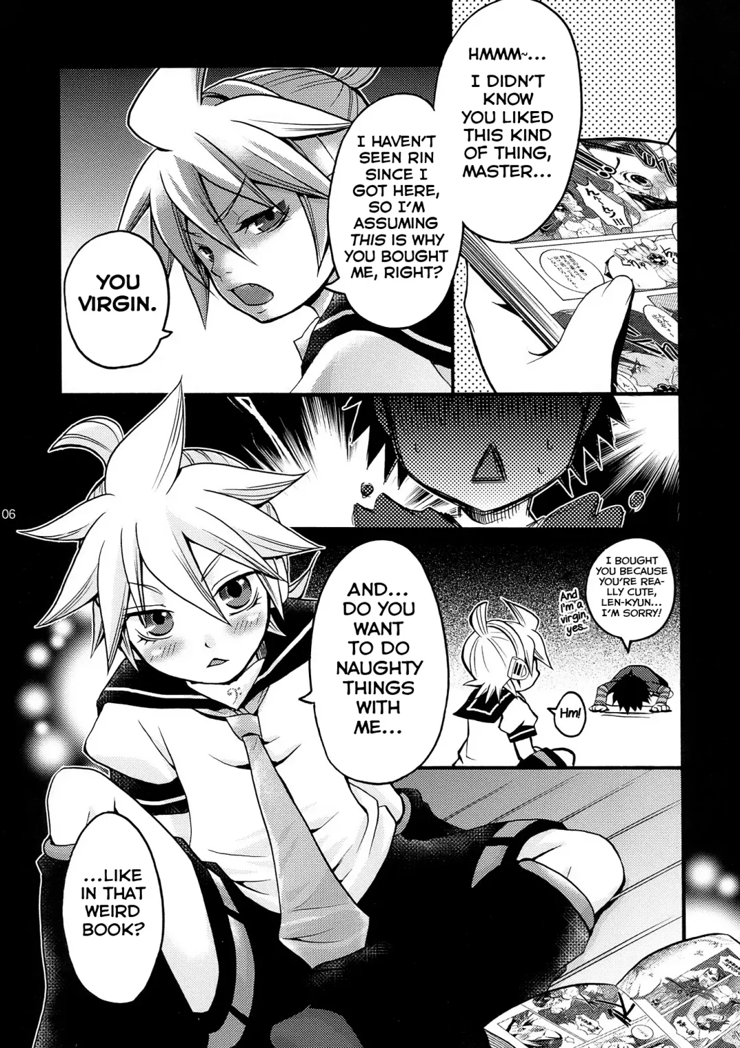 Yoru wa Omoikkiri Len-kyun! Fhentai - Page 6