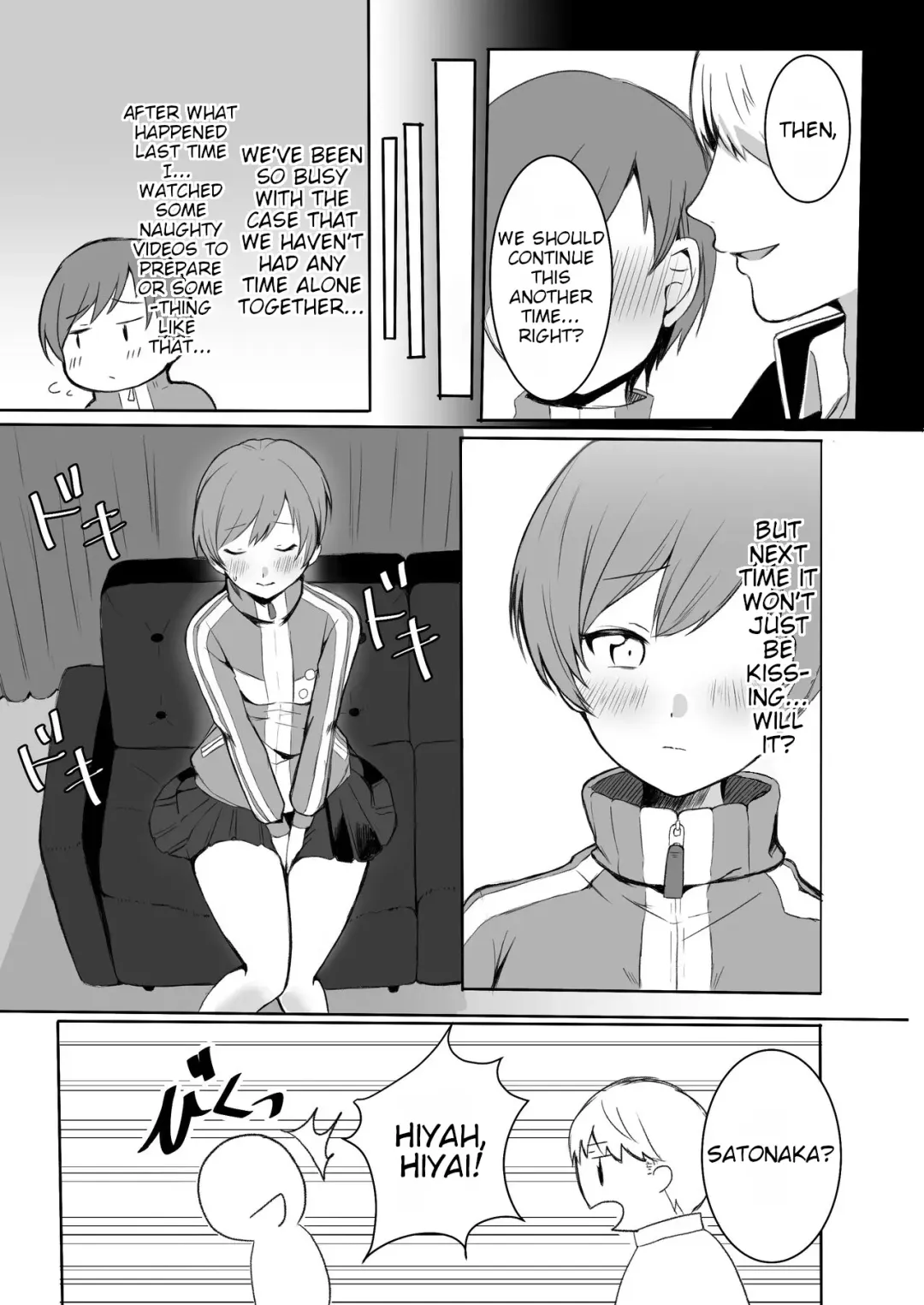 [Aaa - Koyuki] Satonaka Chie wa Gamandekinai | Chie Satonaka Can't Endure it Fhentai - Page 8