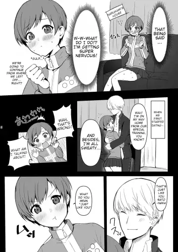 [Aaa - Koyuki] Satonaka Chie wa Gamandekinai | Chie Satonaka Can't Endure it Fhentai - Page 6