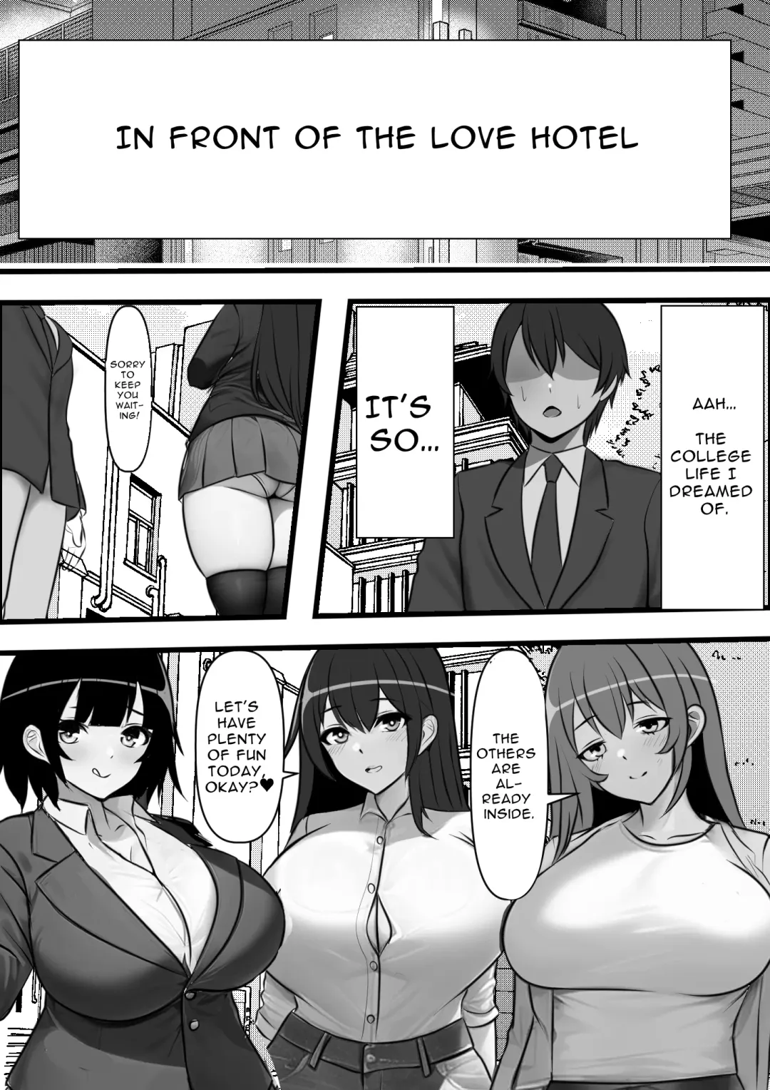 Teisou Gyakuten Toshi Damasarete Nyuukai Shita YariCir Shuudan no Leader ga Dou Mitemo Hatsukoi no Onee-san nano daga | Reverse Chastity City ~The Leader of a Fuckclub That Tricked Me Into Joining Seems to Be a Virgin~ Fhentai - Page 46