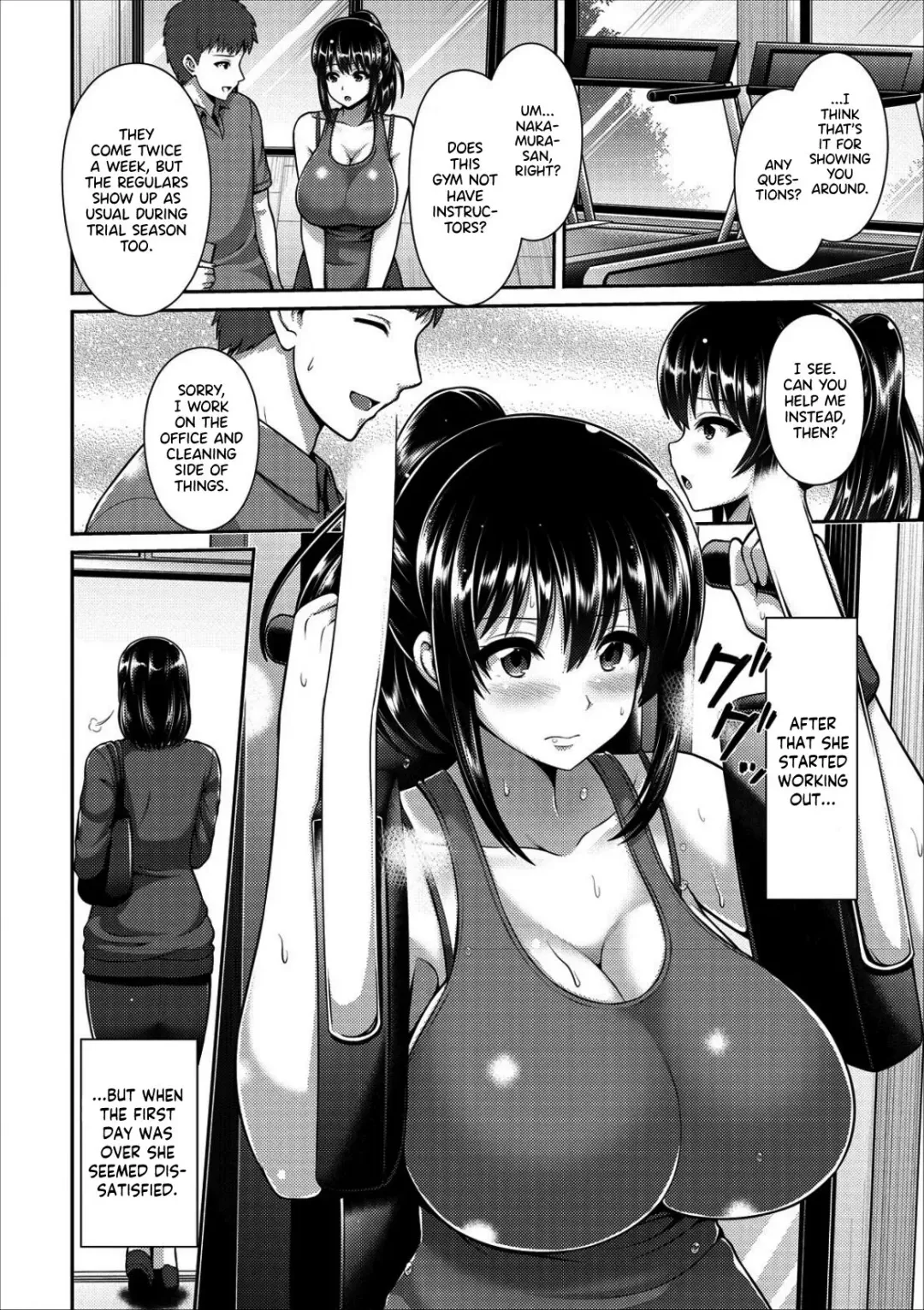 [Toba Yuga] Taiken Sounyuu! Gym de Asedaku SEX! | Workout Trial! Sweaty Sex at the Gym! Fhentai.net - Page 2