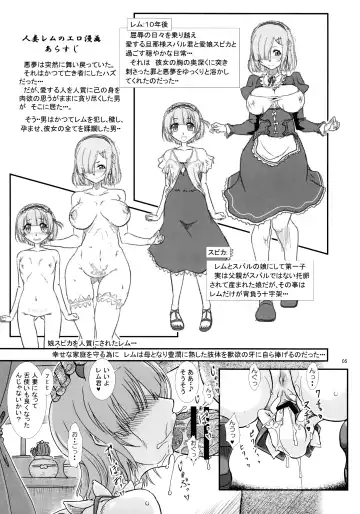 [Take] Rem: Rem Danshou Hitozuma Rem no Ero Manga Pairotto-ban Fhentai.net - Page 5