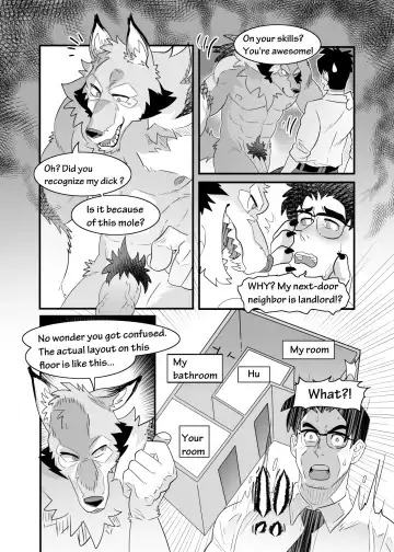 [Kuma Hachi] Straight Landlord and GAY Tenant Fhentai.net - Page 19