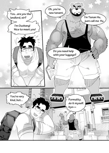 [Kuma Hachi] Straight Landlord and GAY Tenant Fhentai.net - Page 4