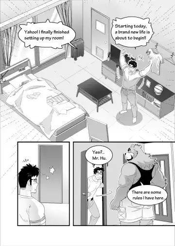 [Kuma Hachi] Straight Landlord and GAY Tenant Fhentai.net - Page 6