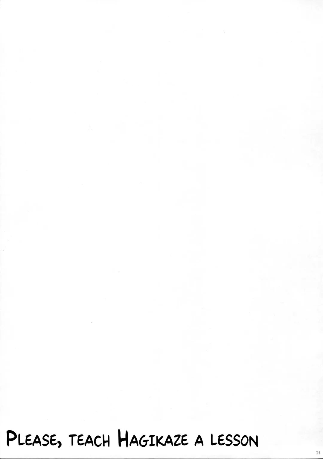 [Kamelie] Hagikaze ni Oshiokishitekudasai. Fhentai - Page 20