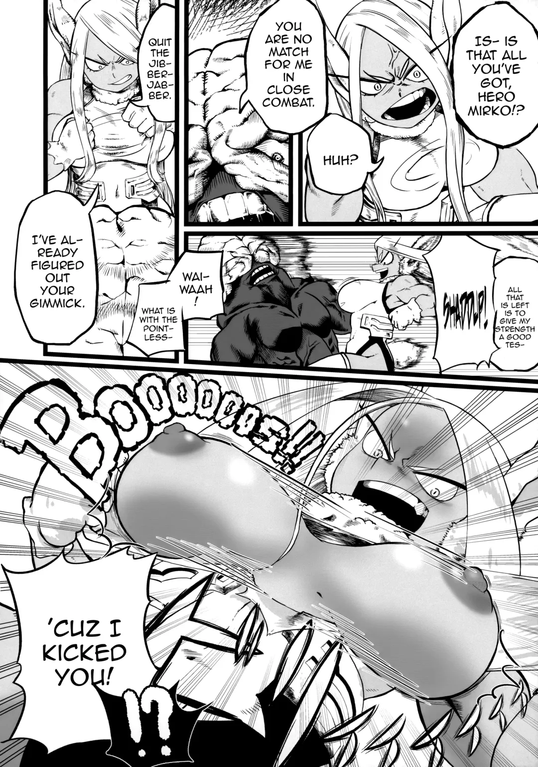 [Dance A Key] Mirko vs Chinpo Nounashi | Mirko vs Dick Noumu Fhentai.net - Page 3