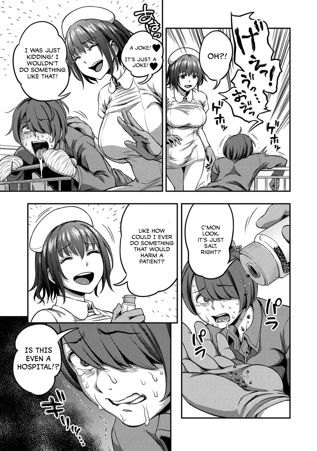 [Kameyama Shiruko] Sakusei Byoutou ~Seikaku Saiaku no Nurse shika Inai Byouin de Shasei Kanri Seikatsu~ Ch. 2 Kouhen | Life in a Hospital With Only the Worst Nurses! Ch. 2.5 Fhentai - Page 12