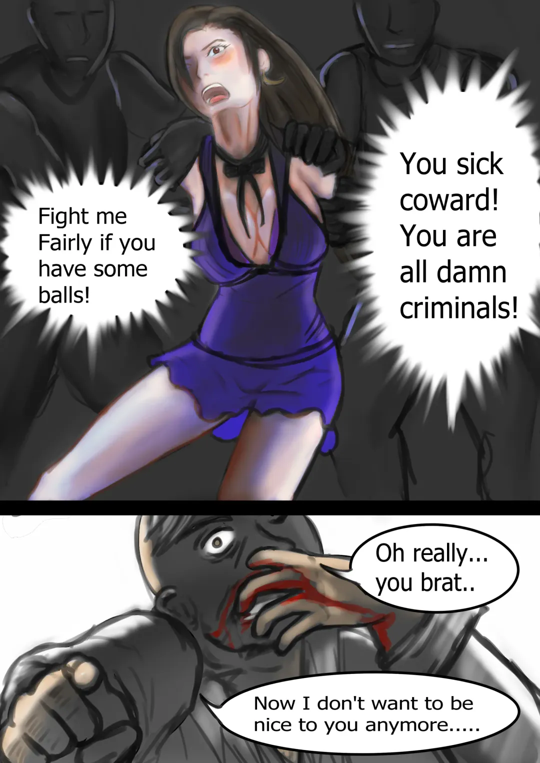 Dangerous place #1 Fhentai - Page 8