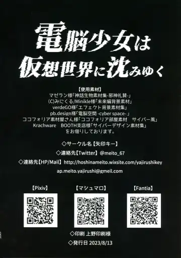 [Hoshina Meito - Meito] Dennou Shoujo wa Kasou Sekai ni Shizumi Yuku Fhentai - Page 49