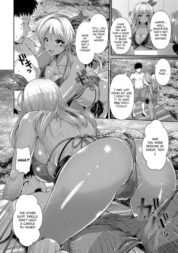 [Toba Yuga] Asa da! Umi da! Shiofuku Gyaru da | Summer! Sea! Squirting Gyaru Fhentai - Page 6