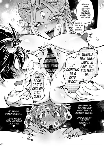 [Namboku] Saishuu Kessen de Hajimete Otagai no Sugao Mite Horechatta Yuusha to Maou | Unmasked for the Final Battle! Hero + Demon Lord - Love at First Sight! Fhentai.net - Page 23