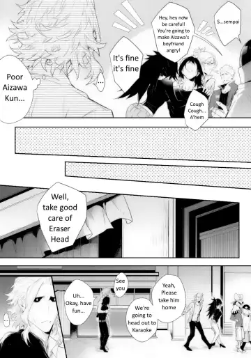 [Shibue] Shinjin Kyoushi to Yopparai Kareshi no Yoru | The New Teacher and Drunk Boyfriend's Night Fhentai - Page 9