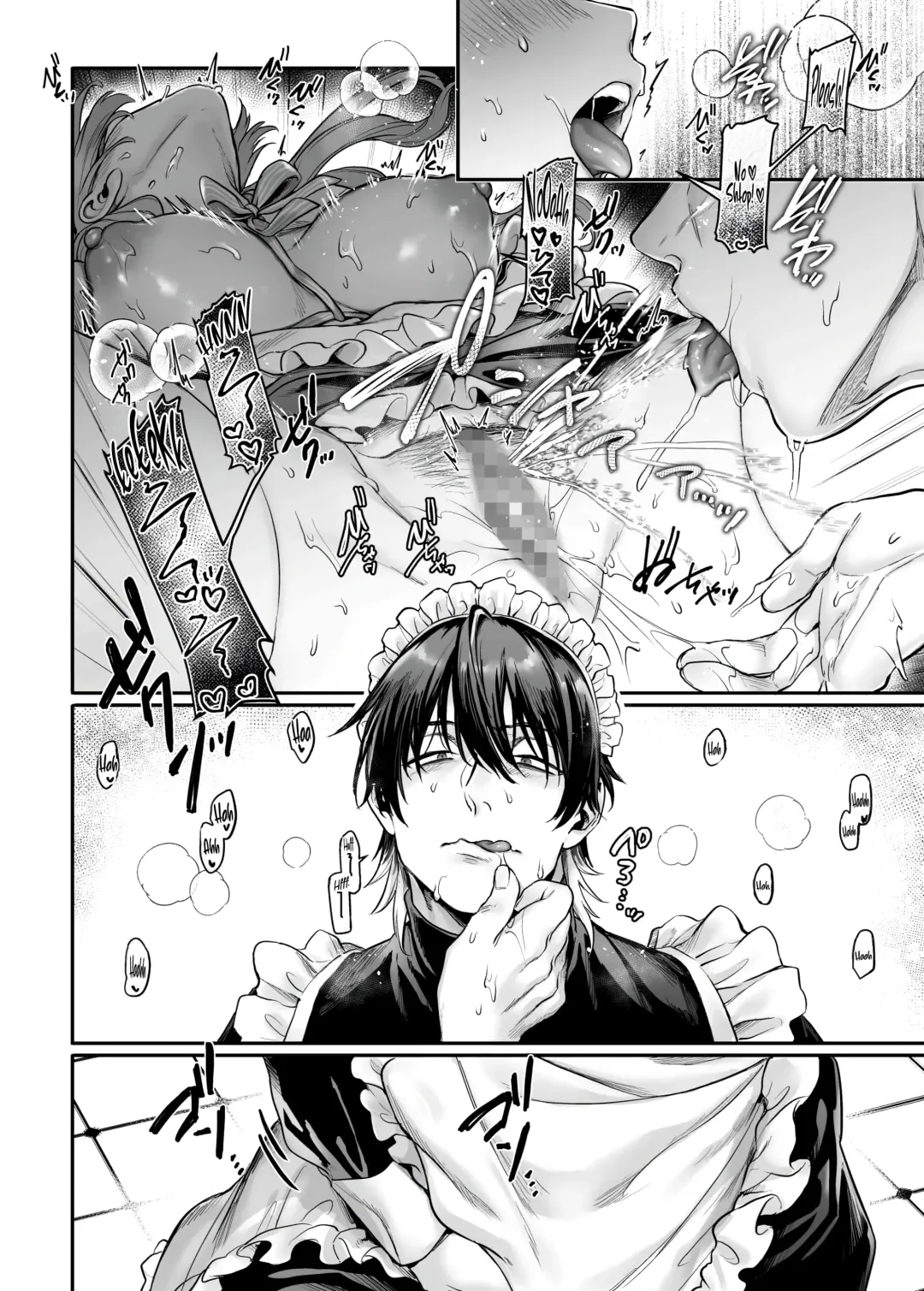 [Rororogi Mogera] Sennyuu! Gakeppuchi Spy no Shakkinhensai RTA ~Josou Maid to Oni Joushi~ | Infiltrate! Debt Repayment RTA of a Spy on the Brink ~The Crossdressing Maid and the Oni Boss~ Fhentai - Page 101