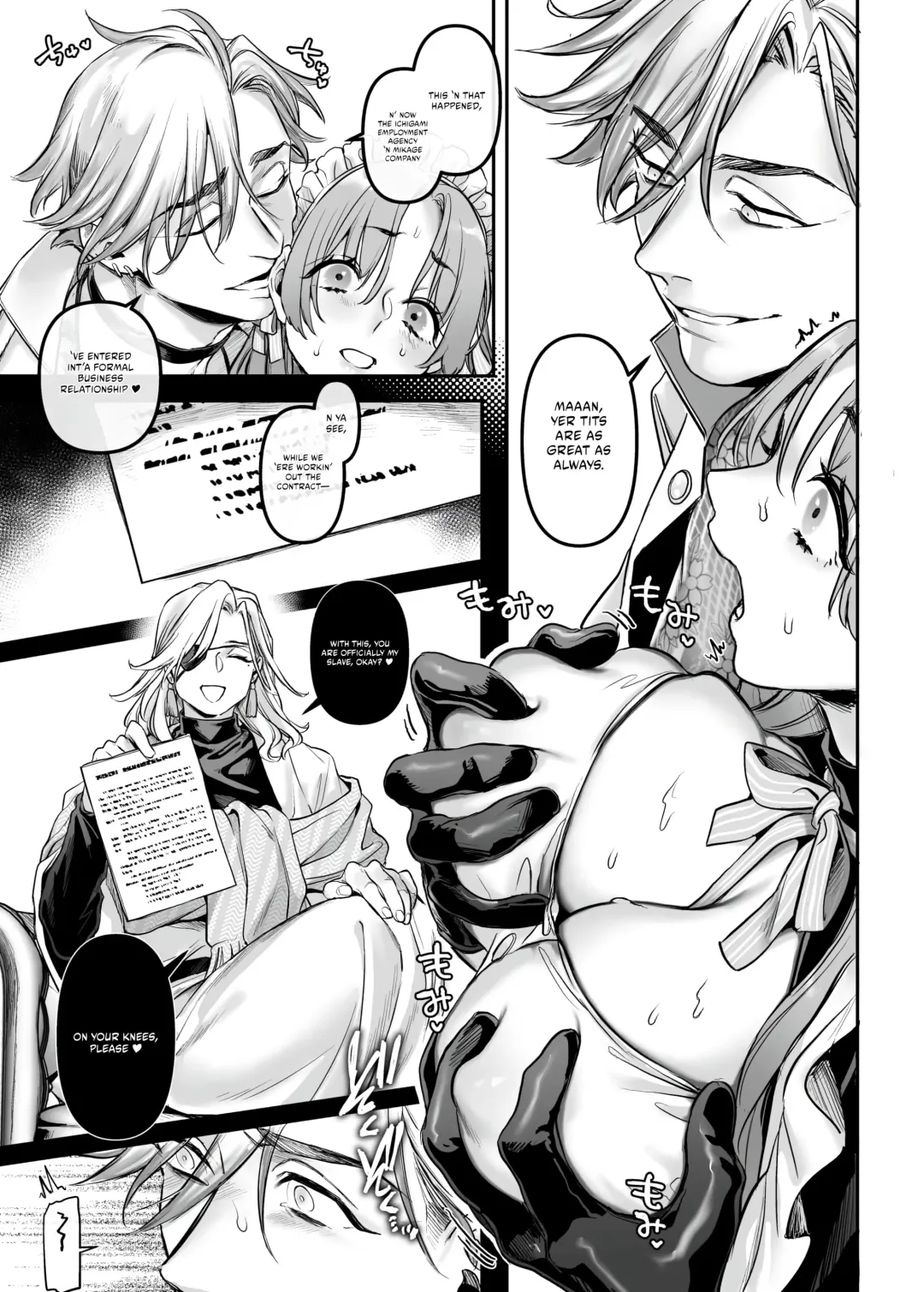 [Rororogi Mogera] Sennyuu! Gakeppuchi Spy no Shakkinhensai RTA ~Josou Maid to Oni Joushi~ | Infiltrate! Debt Repayment RTA of a Spy on the Brink ~The Crossdressing Maid and the Oni Boss~ Fhentai - Page 126