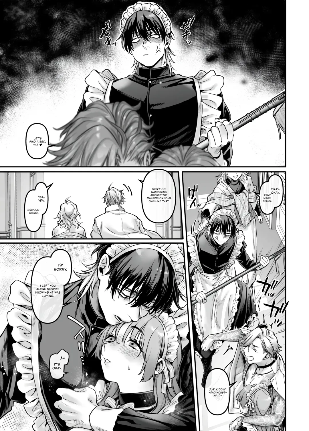 [Rororogi Mogera] Sennyuu! Gakeppuchi Spy no Shakkinhensai RTA ~Josou Maid to Oni Joushi~ | Infiltrate! Debt Repayment RTA of a Spy on the Brink ~The Crossdressing Maid and the Oni Boss~ Fhentai - Page 128
