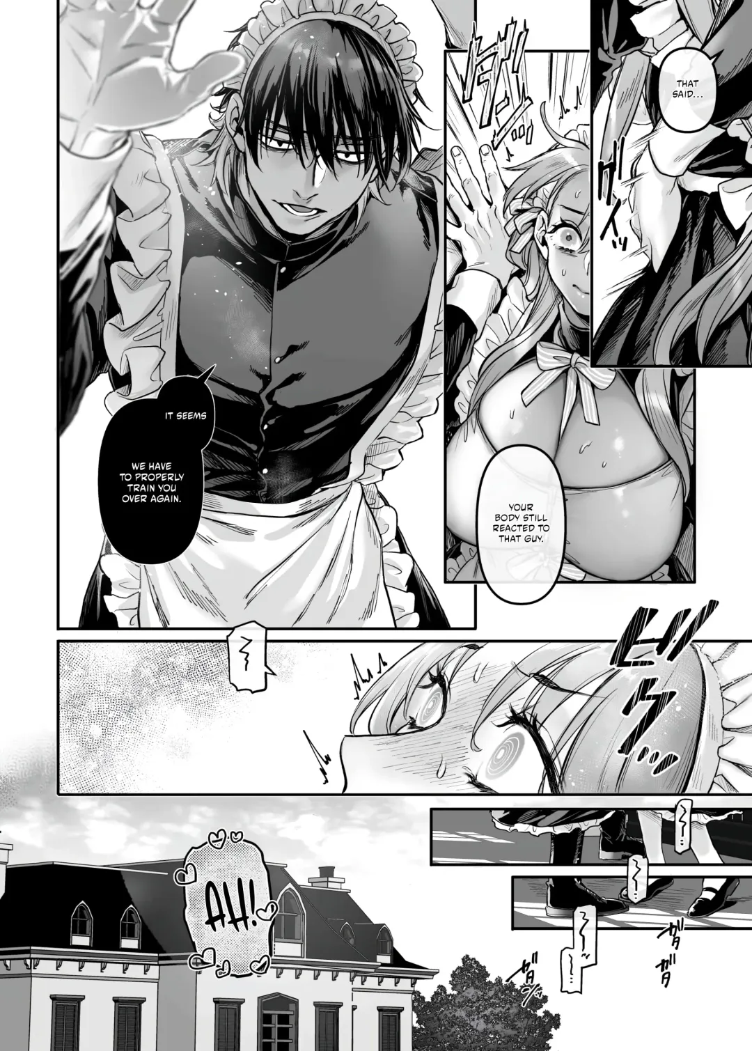 [Rororogi Mogera] Sennyuu! Gakeppuchi Spy no Shakkinhensai RTA ~Josou Maid to Oni Joushi~ | Infiltrate! Debt Repayment RTA of a Spy on the Brink ~The Crossdressing Maid and the Oni Boss~ Fhentai - Page 129
