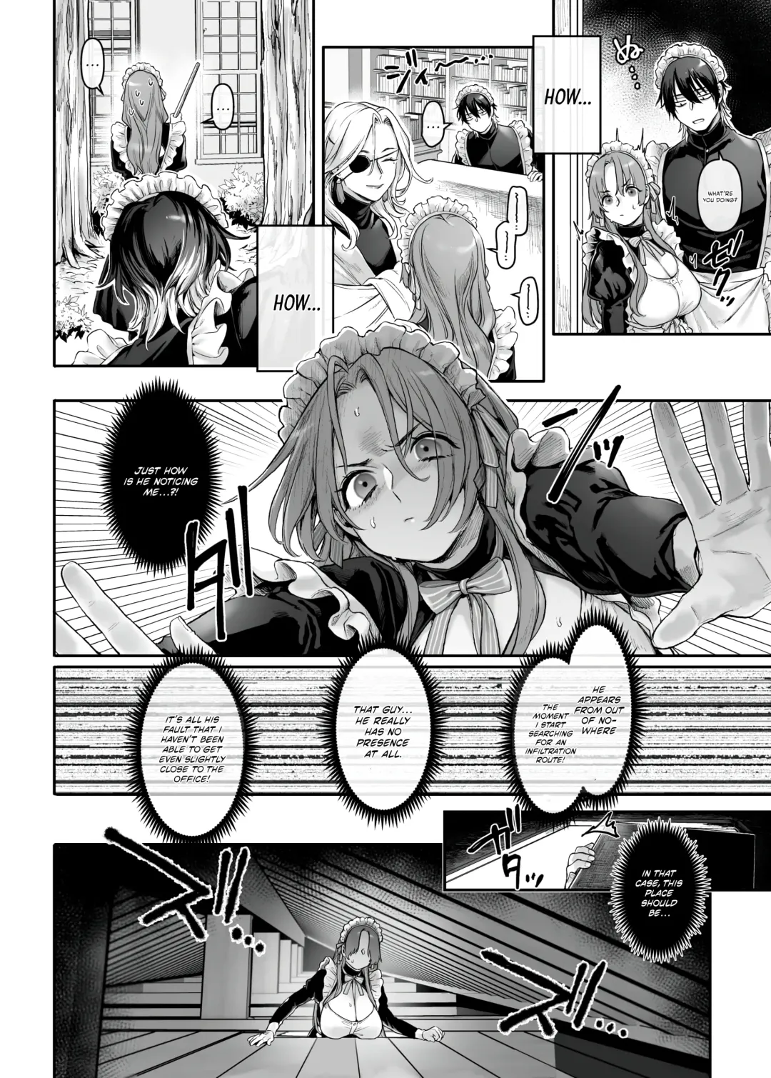 [Rororogi Mogera] Sennyuu! Gakeppuchi Spy no Shakkinhensai RTA ~Josou Maid to Oni Joushi~ | Infiltrate! Debt Repayment RTA of a Spy on the Brink ~The Crossdressing Maid and the Oni Boss~ Fhentai - Page 13