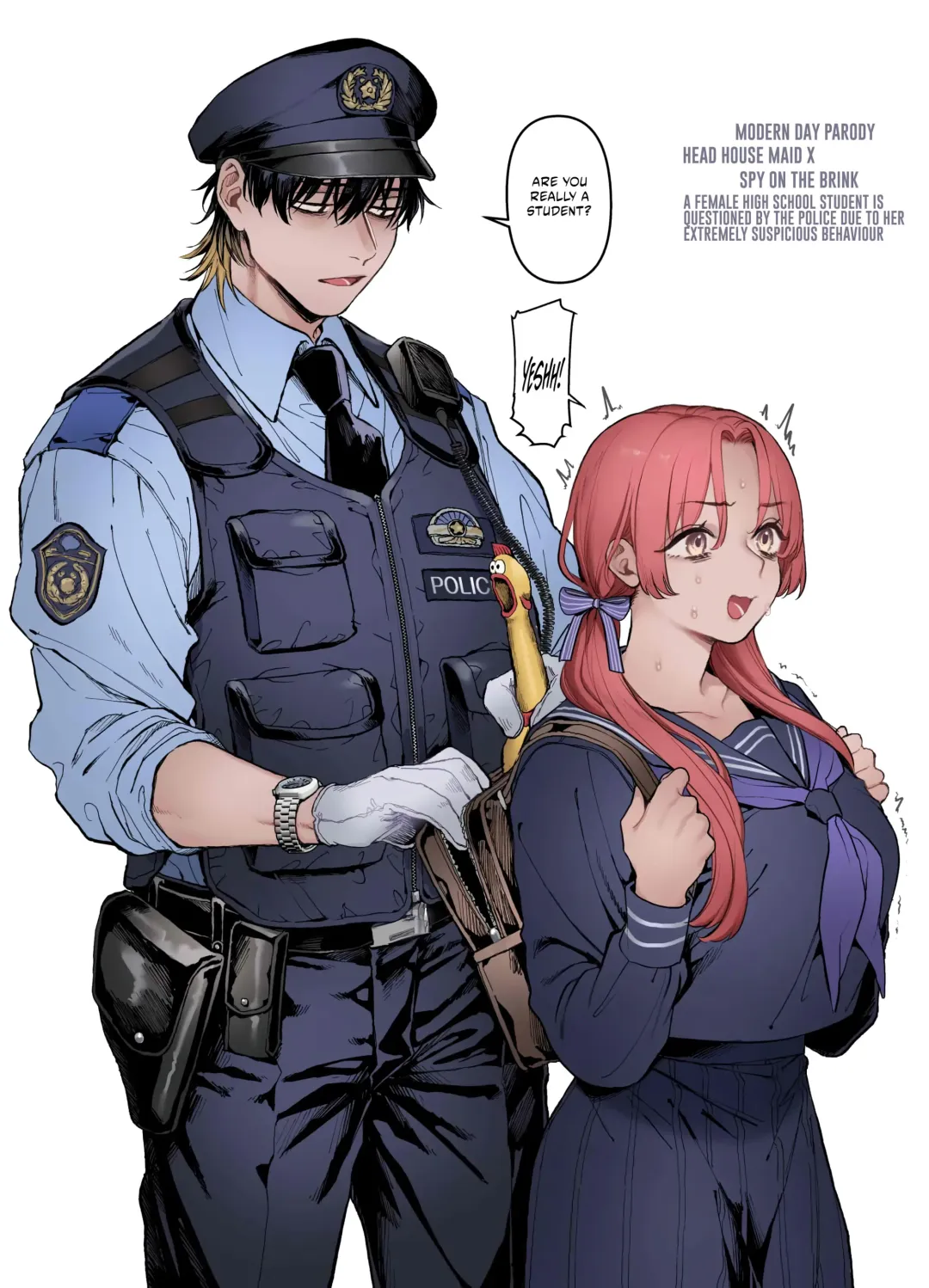 [Rororogi Mogera] Sennyuu! Gakeppuchi Spy no Shakkinhensai RTA ~Josou Maid to Oni Joushi~ | Infiltrate! Debt Repayment RTA of a Spy on the Brink ~The Crossdressing Maid and the Oni Boss~ Fhentai - Page 131