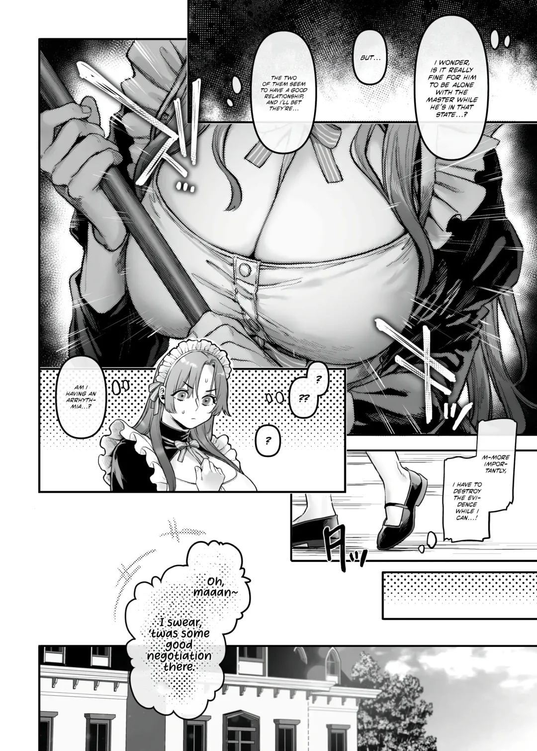 [Rororogi Mogera] Sennyuu! Gakeppuchi Spy no Shakkinhensai RTA ~Josou Maid to Oni Joushi~ | Infiltrate! Debt Repayment RTA of a Spy on the Brink ~The Crossdressing Maid and the Oni Boss~ Fhentai - Page 27