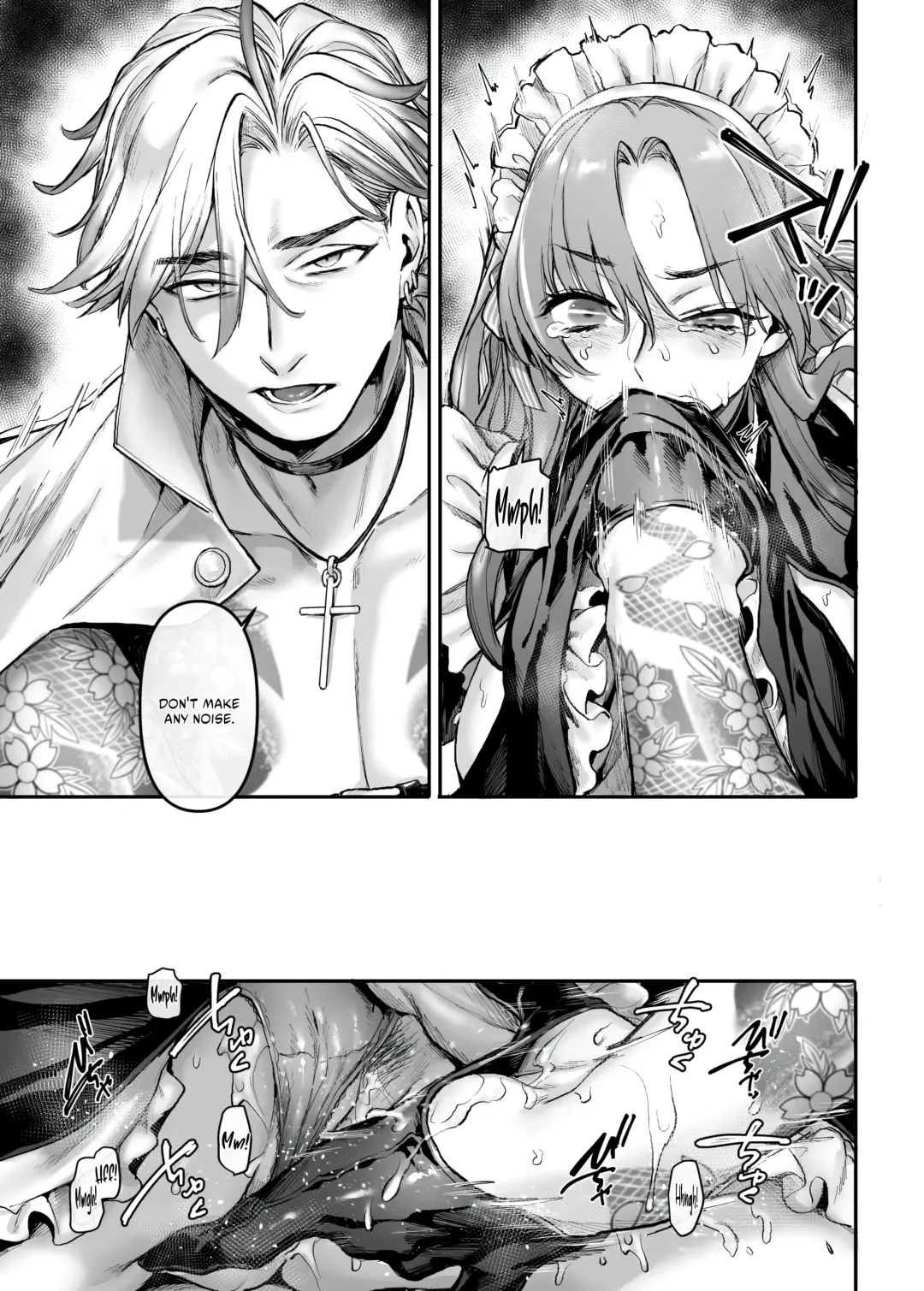 [Rororogi Mogera] Sennyuu! Gakeppuchi Spy no Shakkinhensai RTA ~Josou Maid to Oni Joushi~ | Infiltrate! Debt Repayment RTA of a Spy on the Brink ~The Crossdressing Maid and the Oni Boss~ Fhentai - Page 34