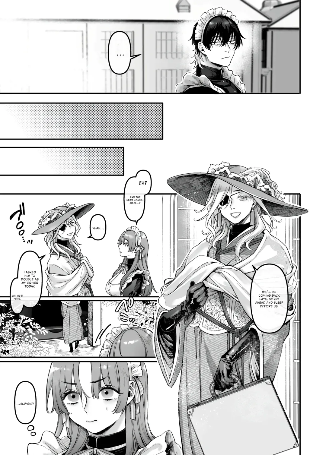 [Rororogi Mogera] Sennyuu! Gakeppuchi Spy no Shakkinhensai RTA ~Josou Maid to Oni Joushi~ | Infiltrate! Debt Repayment RTA of a Spy on the Brink ~The Crossdressing Maid and the Oni Boss~ Fhentai - Page 44