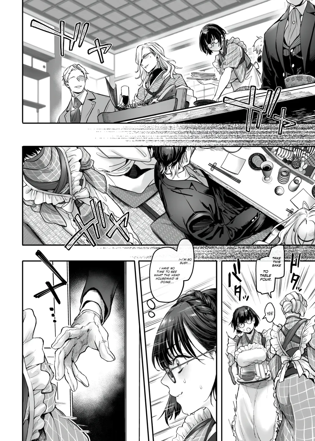 [Rororogi Mogera] Sennyuu! Gakeppuchi Spy no Shakkinhensai RTA ~Josou Maid to Oni Joushi~ | Infiltrate! Debt Repayment RTA of a Spy on the Brink ~The Crossdressing Maid and the Oni Boss~ Fhentai - Page 49