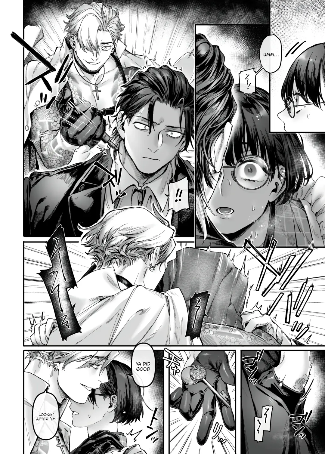 [Rororogi Mogera] Sennyuu! Gakeppuchi Spy no Shakkinhensai RTA ~Josou Maid to Oni Joushi~ | Infiltrate! Debt Repayment RTA of a Spy on the Brink ~The Crossdressing Maid and the Oni Boss~ Fhentai - Page 53