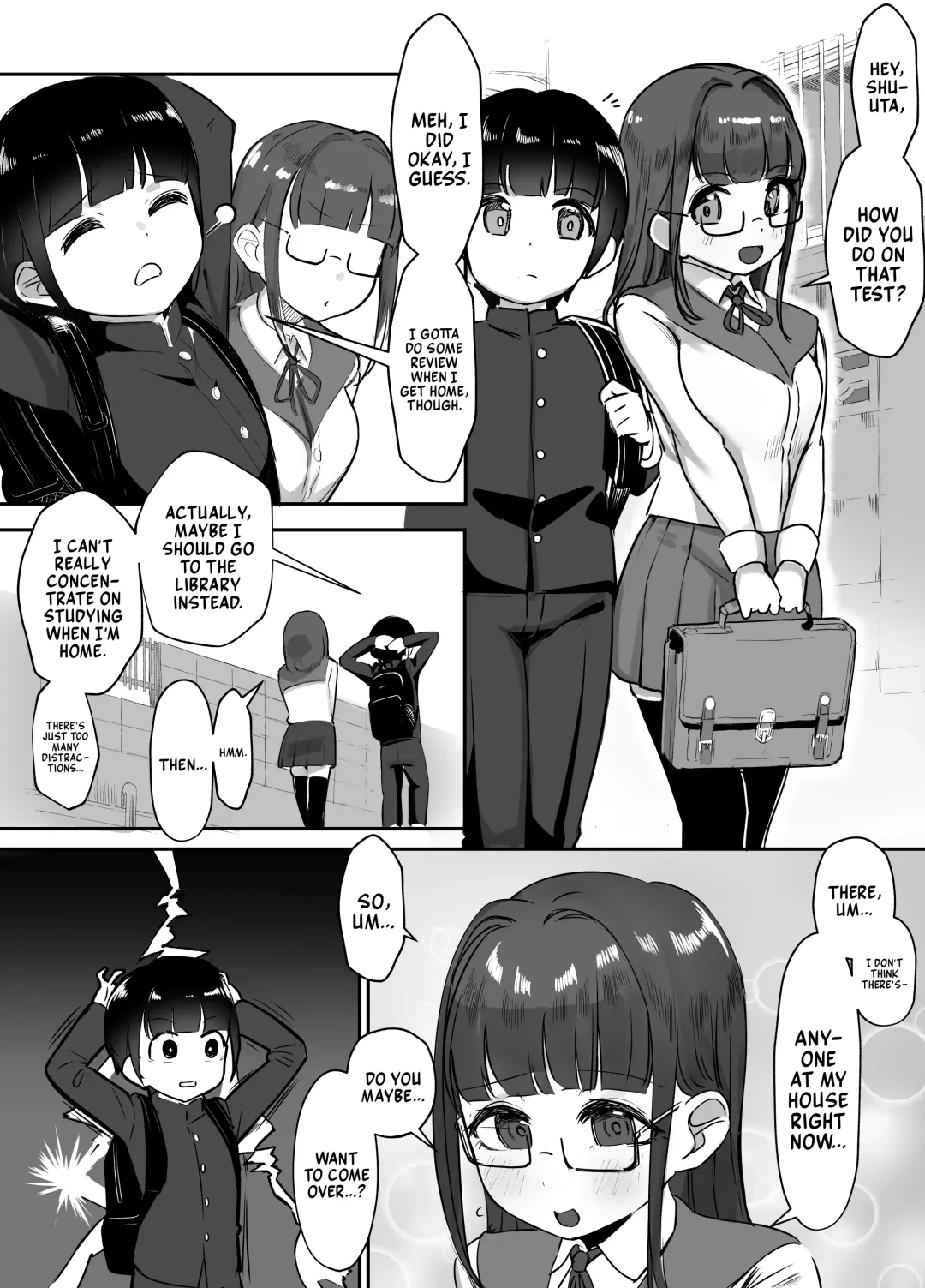 [Akabane Aomori] Kanojo no Mama to... Uwaki Ecchi | Adulterous Sex With My Girlfriend's Mama Fhentai.net - Page 2