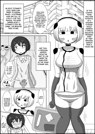 Read Dosukebe Android to Okonau Futanari Chinpo Eisai Kyouiku - Fhentai.net