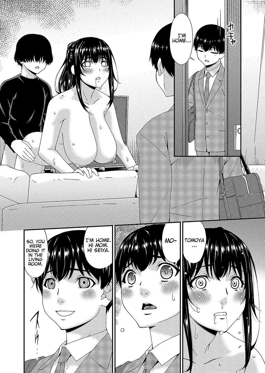 [Bai Asuka] Saiin Kazoku Ch. 4 | Hypnotic Family Ch. 4 Fhentai - Page 10