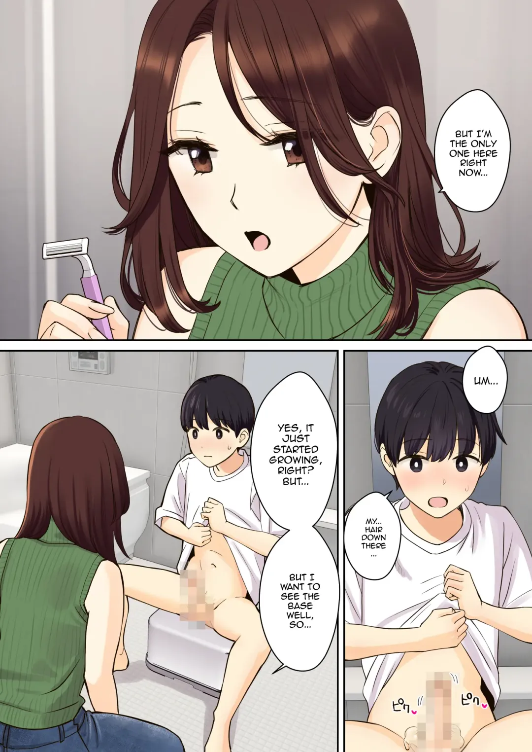 [Oshima Aki] Kanojo no Okaa-san ni Doutei o Ubawareru Hanashi 2 | A Story About a Boy Getting His Virginity Stolen by His (Girl) Friend's Mom 2 Fhentai - Page 6