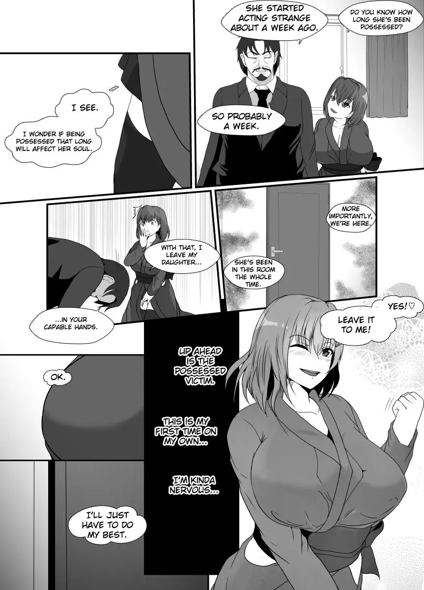 [Shimakawa] Shinmai Joreishi wa  Akuryo ni   Tsukareru | The Possessed Novice Exorcist Fhentai - Page 5