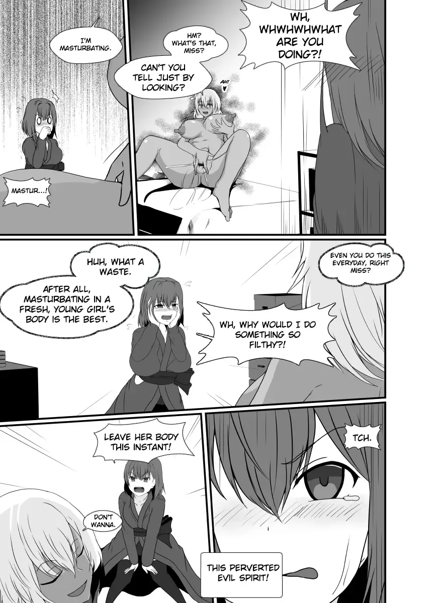 [Shimakawa] Shinmai Joreishi wa  Akuryo ni   Tsukareru | The Possessed Novice Exorcist Fhentai - Page 7