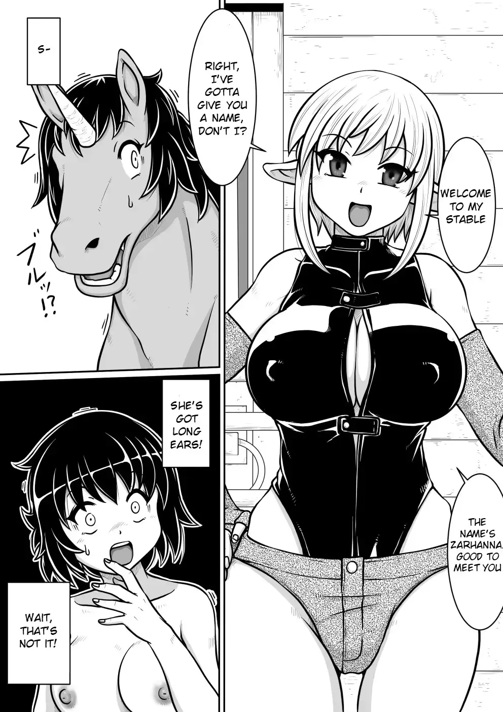 Tensei shitara Futanari Uma ni Narimashita Zenpen | Reincarnated as a Futanari Horse First Part Fhentai.net - Page 18