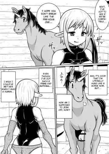 Tensei shitara Futanari Uma ni Narimashita Zenpen | Reincarnated as a Futanari Horse First Part Fhentai.net - Page 26