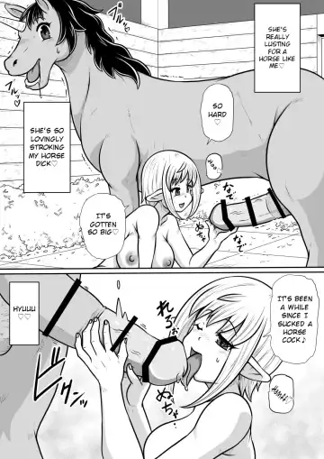 Tensei shitara Futanari Uma ni Narimashita Zenpen | Reincarnated as a Futanari Horse First Part Fhentai.net - Page 39