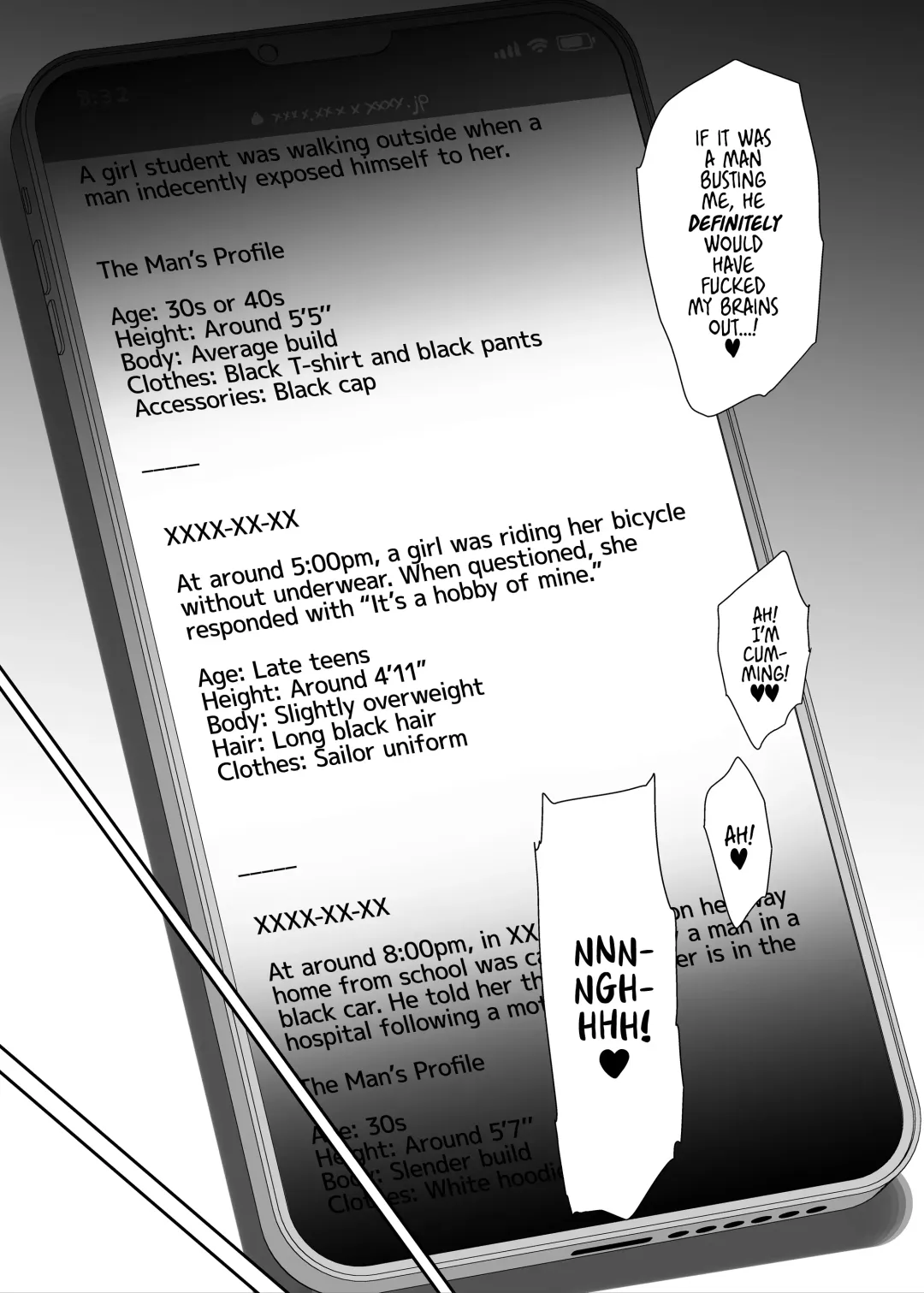 [Maeshima Ryou] Dosukebe Kyonyuu Joshi ga Acme Jitensha de Osanpo Onanie suru Hanashi | The Slutty, Stacked Middle Schooler Who Gets Off on her Bike Fhentai.net - Page 51