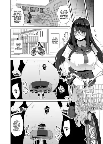 [Maeshima Ryou] Dosukebe Kyonyuu Joshi ga Acme Jitensha de Osanpo Onanie suru Hanashi | The Slutty, Stacked Middle Schooler Who Gets Off on her Bike Fhentai.net - Page 21