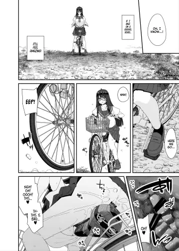 [Maeshima Ryou] Dosukebe Kyonyuu Joshi ga Acme Jitensha de Osanpo Onanie suru Hanashi | The Slutty, Stacked Middle Schooler Who Gets Off on her Bike Fhentai.net - Page 23