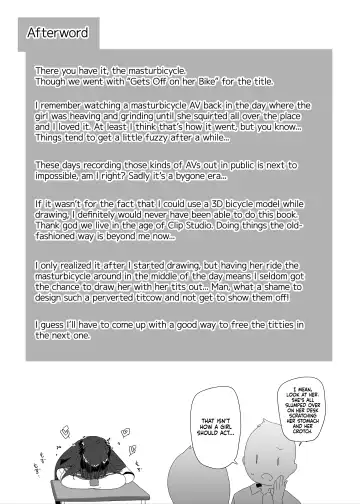 [Maeshima Ryou] Dosukebe Kyonyuu Joshi ga Acme Jitensha de Osanpo Onanie suru Hanashi | The Slutty, Stacked Middle Schooler Who Gets Off on her Bike Fhentai.net - Page 54